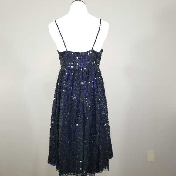 Camielle La Vie Sequin Baby Doll Dress Cocktail Party Wedding Prom Goth Whimsy - Picture 6 of 13